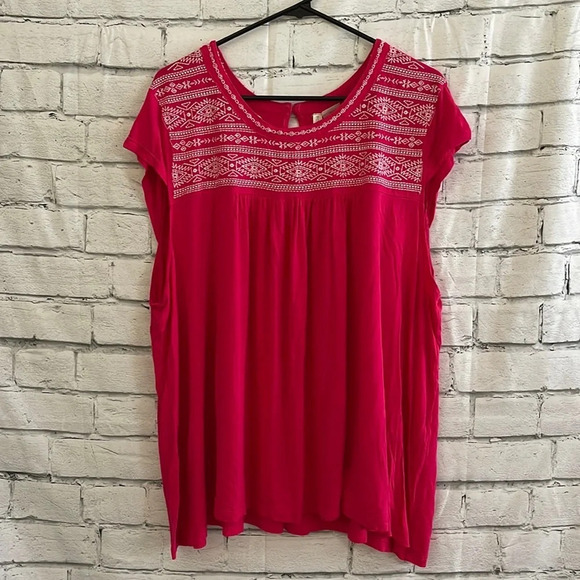 forgotten grace Tops - Women’s Forgotten Grace pink top XXL